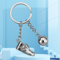 Porte-clés en métal personnalisable 2026 USA Canada Mexique, trophée de football, coupe Héraclès, cadeau sportif