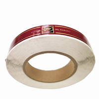 Autocollant de luxe avec logo personnalisé, étiquette lisse auto-adhésive et étanche pour boîte à sceller, papier gaufré imprimé UV pour cigares