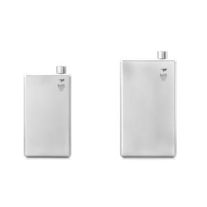 Fiaschetta in puro titanio di alta qualità con imbuto fiaschetta da vino quadrato sigillato da esterno tasca fiaschetta per liquori whisky - Product Image 2