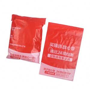Recyclable Parcel Postage Printed Red Mailing <b>Bag</b> Eco-Friendly Poly Envelope Shipping <b>Bag</b> <b>for</b> Logistics Packaging - Product Image 3