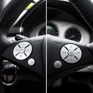 Xingbaiwang Steering Wheel Buttons For Mercedes-Benz Classic ABS Material <b>Car</b> <b>Interior</b> Modification - Product Image 3