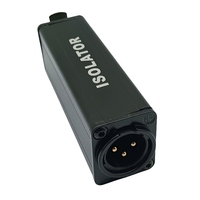 Isolateur audio de boucle de masse pour console de mixage, ordinateur, réduction de bruit, conversion mâle-femelle