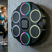 Machine de boxe musicale intelligente pour l'entraînement de musculation, sac de frappe mural, équipement de fitness à domicile, boxe