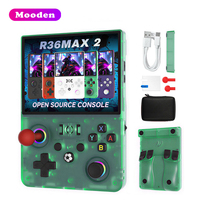 Console de jeu portable R36 Max 2, Wifi, écran 4,5 pouces, système Linux 64G, console de jeu vidéo portable rétro classique