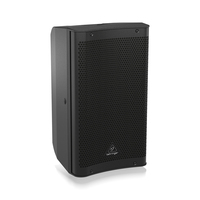 Haut-parleur actif Behringer DR110DSP 10 pouces 1000 Watts, enceinte 2 voies avec DSP, système de sonorisation de scène, boîte de sonorisation alimentée