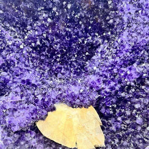 En gros roche naturelle améthyste géode spécimen minéral cristal naturel violet améthyste grande grappe géode pour la décoration de la maison - Product Image 2