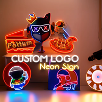 Dropshipping, design gratuit, néon LED personnalisé, nom, logo, anime, enseigne néon personnalisée, intérieur/extérieur, entreprises, hôpitaux, décoration murale