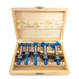 Kit de forets à carbure pour charnières, ensemble de scies cloches de positionnement réglables 15-35mm pour le travail du bois - Product Image 1