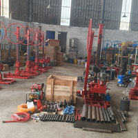 Plates-formes de forage de noyau hydraulique Portable 20 m 30 mètres 50M Machine de forage pour l'exploration géologique et les tests environnementaux