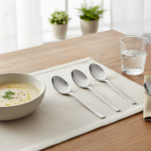 Set di 2 cucchiai da tavola in acciaio inossidabile - Product Image 2