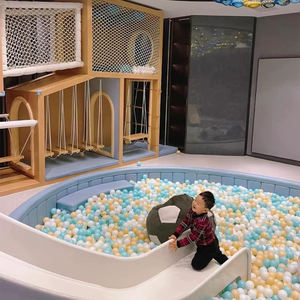 इंटरैक्टिव चढ़ाई दीवारों और गति खेल के साथ बच्चों के लिए गैर विषैले नरम बच्चे इनडोर खेल के मैदान उपकरण - Product Image 6