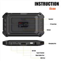 OBDSTAR IScan pour MV Agusta, outil de diagnostic intelligent pour moto, scanner portable en forme de tablette, prend en charge la suppression et la lecture des codes.