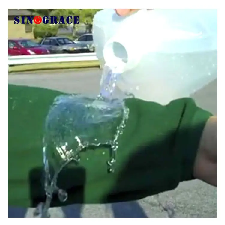 कभी गीले superhydrophobic कपड़े स्प्रे