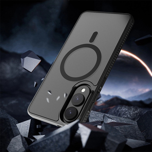2025 mate negro TPU PC protección magnética funda para teléfono móvil para Samsung Galaxy S25 Edge - Product Image 2