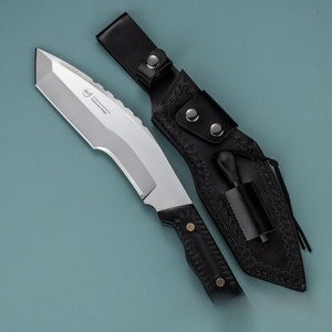 Cuchillo de Supervivencia Táctico Personalizable Mountain Patroller Ver2.0 LS117 DIY OEM con Mango de Madera y Hoja Recta de Acero Inoxidable - Product Image 4