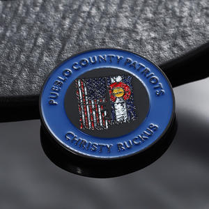 Pièce commémorative personnalisée en métal OEM/ODM, plaquée noire, en alliage de zinc moulé sous pression, avec logo émaillé, souvenir - Product Image 4