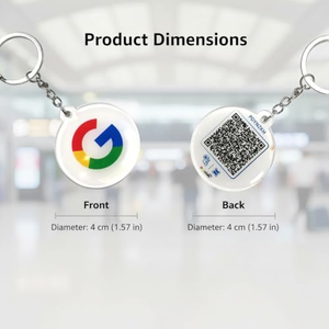 Llavero NFC con Logotipo Personalizado de 13.56mhz, Llavero Inteligente NFC con Etiqueta Epoxi para Instagram - Product Image 2