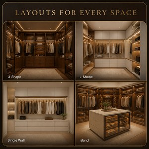Système de <span class=keywords><strong>dressing</strong></span> de luxe, armoire, mobilier de chambre à coucher, <span class=keywords><strong>dressing</strong></span> moderne en bois, <span class=keywords><strong>dressing</strong></span> sur mesure pour vêtements - Product Image 2