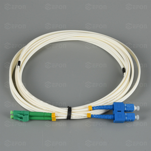 <span class=keywords><strong>Cable</strong></span> de conexión de <span class=keywords><strong>fibra</strong></span> <span class=keywords><strong>multimodo</strong></span> dúplex OM3 50/125 Aqua 2,0mm/3,0mm 2 núcleos para Red de centro de datos FTTH - Product Image 4