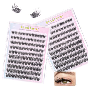 ขนตาปลอมไม่มีกาวสีดำใช้ซ้ำได้ความยาวผสมกาว C ม้วนติดทนนาน2-3ครั้<span class=keywords><strong>ง</strong></span>พร้อมแถบกาวสีดำแบบ PRE45 - Product Image 4