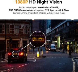 Cámara para Coche DDPAI mini Pro con Bloqueo Global de Emergencia en Caso de Accidente, Gran Angular de 140°, DVR para Salpicadero con Sensor G - Product Image 3