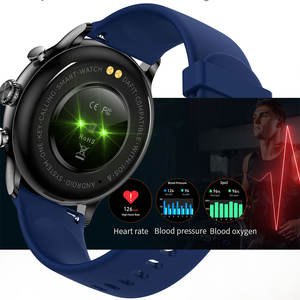 بيع بالجملة جولة AMOLED شاشة تعمل باللمس andorid IOS شاشة صحية BT استدعاء andorid IOS ساعات ذكية Reloj Intelligente متوافقة - Product Image 4