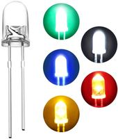 Nouveau kit de diodes LED ODM PENPOS 3 mm/5 mm, ampoules lumineuses, composants électroniques, diodes électroluminescentes, pièces