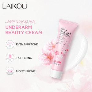 LAIKOU JAPAN SAKURA 30g ครีมทาผิวกาย ช่วยให้ผิวกระจ่างใส ลดรอยดำใต้วงแขน - Product Image 2
