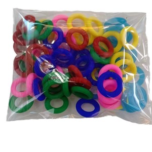 Elastische rubberen milieuvriendelijke ZF merk 9mm gepersonaliseerde kleur renrennen trainingsmarkering identificatie vogelring alle seizoenen - Product Image 4