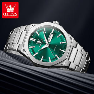 Reloj de Lujo 3733 con Logotipo Personalizado de Fábrica, Diseño a Medida, Resistente al Agua, Logotipo Personalizado OEM, Reloj de Cuarzo Clásico, Elegante y Ejecutivo para Hombre - Product Image 3