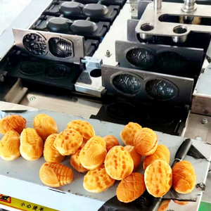 เครื่องทำเค้กปลาแบบใช้แก๊สอัตโนมัติเครื่องทำเค้กรูปหมีวอลนัทโมชิเกาหลีใต้ - Product Image 1