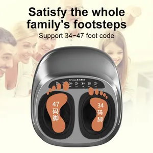 Machine de massage électrique pour les pieds et les mollets avec contrôleur portable 3 intensités pour détendre les jambes - Product Image 2