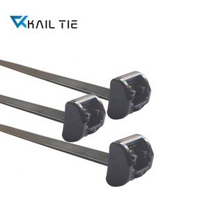 Esnek naylon paslanmaz çelik alaşımlı kelepçe 3/4 "plastik kablo klipsi - Product Image 4