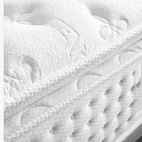 Natürliche Latex-Gel-Memory-Foam-Matratze, Mehrschichtiges Taschenfederkern-Design, Milbenschutz, Geräuscharm & Hervorragende Unterstützung, Ideal für Hotelgebrauch