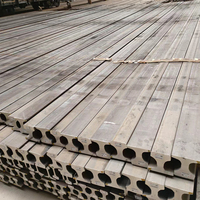 Rel baja rel kereta api 15 kg Per Meter kualitas tinggi, rel kereta api 15 kg, jalur baja ringan P15