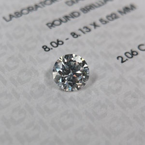 IGI認定ラウンドブリリアントカットラボグロウンダイヤモンドオーバルD VVS 1CT 2CT 3CT ビッグルースクリエイテッドHPHT CVD卸売 - Product Image 2