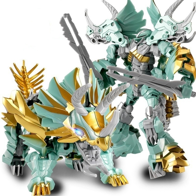 Wholesale 2024 Alloy Robot with 2 Form Children's Educational Toy Diamond Manual Deformed Toy for Kids Transforming Metal Robots
