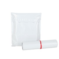Sacs d'emballage en polyéthylène colorés écologiques autocollants personnalisés avec logo pour vêtements, sacs de transport postaux