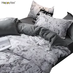 Comforter sets bedding luxury polyester twin bedding set 3d print bedding set with classic design custom logo for European