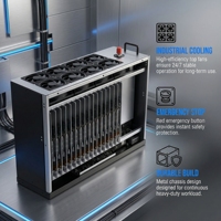 Mobile Phone Motherboard Phone Farm Box Sim Chassis for iphone Cell Phone Farm Root Server case