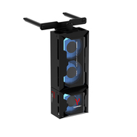 ALSEYE Refroidisseur de Boîtier PC Haute Performance, Petit Ventilateur CPU Noir C-RAM-Gamma-B 3PCS 40mm
