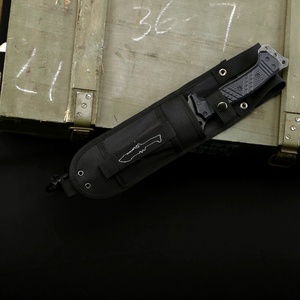 มีดพก Trident OEM DIY เกรดคอมแบต ใบมีดสแตนเลส ด้ามพลาสติก ปลายหยดน้ำ ความหนา 8 มม. รับประกัน 1 ปี - Product Image 4