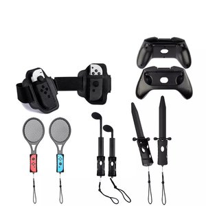 Kit d'accessoires 10 en 1 pour <span class=keywords><strong>jeux</strong></span> de sport OLED NS /<span class=keywords><strong>Switch</strong></span> 2022 - Product Image 1