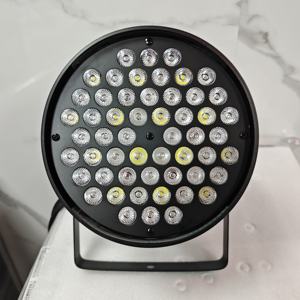 Fábrica al por mayor 54 RGB LED Par lámpara DMX512 <span class=keywords><strong>luces</strong></span> de escenario económicas <span class=keywords><strong>para</strong></span> bodas DJ bares y discotecas fiestas - Product Image 3