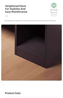 Bureau d'ordinateur moderne en bois massif pour la maison, le bureau ou la chambre, poste de travail minimaliste verrouillable pour une personne avec rangement
