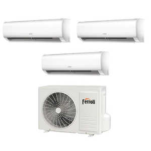Aire Acondicionado Ferroli Trial Split Inverter DIAMANT PLUS M Serie 7 + 7 + 7 con 21-3 R-32 Integrado Wi-Fi 7000 + 7000 + 7000-Nuevo - Product Image 2