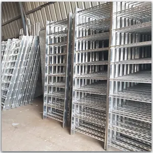 Kablo destek sistemi için profesyonel inşaat endüstrisi paslanmaz çelik standart kablo merdiven tabla