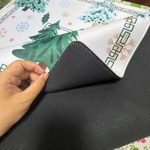 <span class=keywords><strong>Tapis</strong></span> de Mahjong Hiver Forêt Flocons de Neige 31,5 Pouces Antidérapant et Anti-bruit pour Jeux de <span class=keywords><strong>Poker</strong></span>, Dominos et Tuiles - Product Image 2