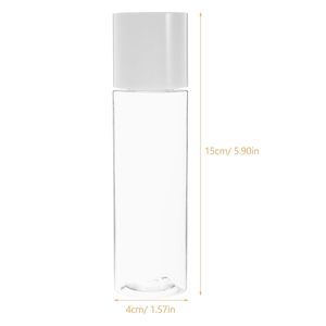 Flacon cosmétique en plastique de 300 ml, flacon cosmétique transparent en PET pour lotion pour le soin de la peau, emballage d'essence, logo ODM/OEM - Product Image 2