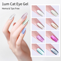 Collection de 66 Gels Ongles Effet Œil de Chat Couleurs Variées, Sans HEMA ni TPO, Magnétiques, Soak Off, UV LED, pour Manucure en Salon, OEM ODM